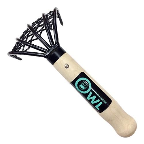 網付 熊手 潮干狩り 道具 小型 くまで クマデ レーキ #227 OWL : S.S