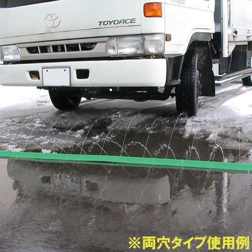 業務用 融雪ホース 融雪プロテクター 10m 片面穴 凍結防止 融雪ガード