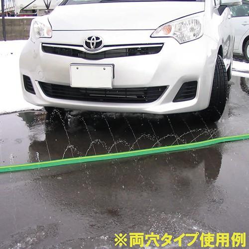 家庭用 融雪ホース 融雪プロテクター 10m 両面穴 凍結防止 融雪ガード