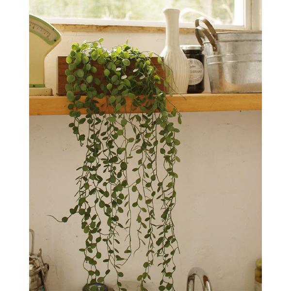 キシマ（KISHIMA） フェイクグリーン 人工観葉植物 壁掛け 約20×75cm