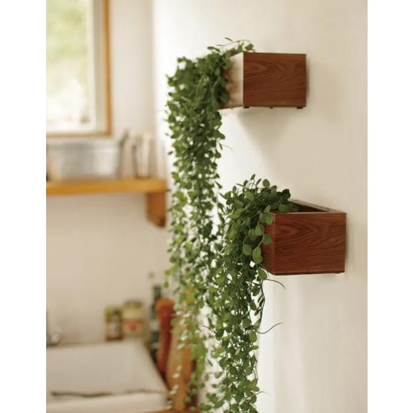キシマ（KISHIMA） フェイクグリーン 人工観葉植物 壁掛け 約20×75cm