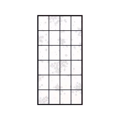 障子紙 プラスチック 桜花 94cm×3.6m (丈障子2枚分) おしゃれ モダン 