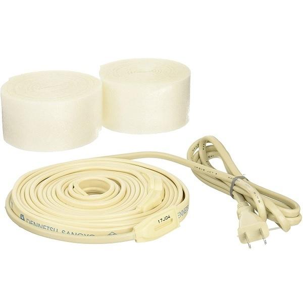 カクダイ 水道凍結防止ヒーター 9698-4 4m 水道凍結防止帯 横水栓 自在