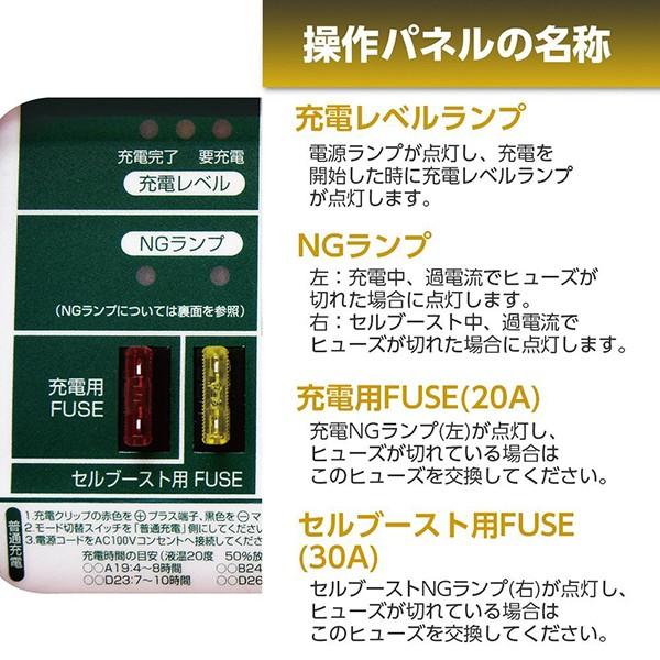 メルテック バッテリー充電器 車 自動車 12V 6A RC-50 セルブースト