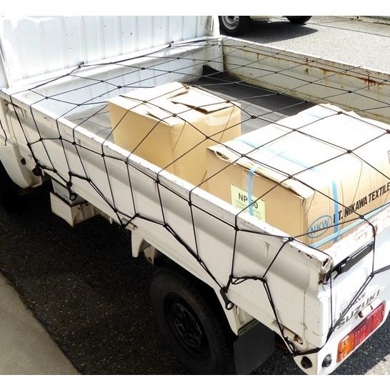 Aino 軽トラ用荷台ゴムネット Knn 180 軽トラック 荷台ネット トラックシート 荷台シート ゴムバンド Fukuno S S Net 通販 Yahoo ショッピング