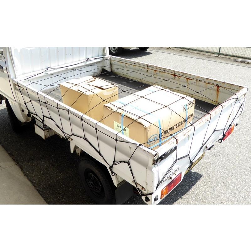 Aino 軽トラ用荷台ゴムネット Knn 180 軽トラック 荷台ネット トラックシート 荷台シート ゴムバンド Fukuno S S Net 通販 Yahoo ショッピング