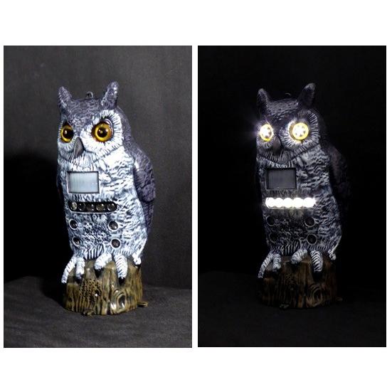 鳥よけグッズ フクロウ 畑 ベランダ 防獣 防鳥対策 鳥獣スナイパー SSP