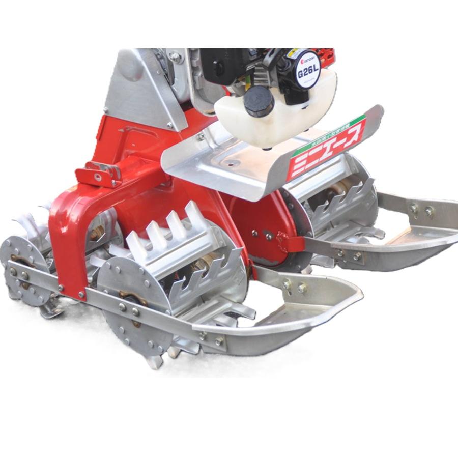 水田除草機 ミニエース TG-ES 水田 除草 道具 耕うん機 管理機 耕運機