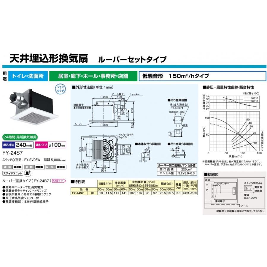Panasonic パナソニック 換気扇 トイレ用 洗面所 天井埋込型 FY Panasonic パナソニック 換気扇 トイレ用 洗面所 天井埋込型 FY