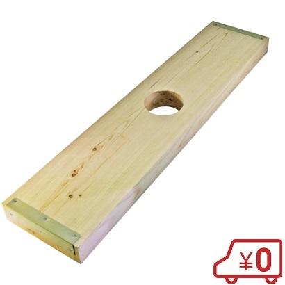 井戸ポンプ 手動式 井戸用 手押しポンプ ガチャポン 32mm用木台 慶和製作所 KT-32/KT-35 部品 台座