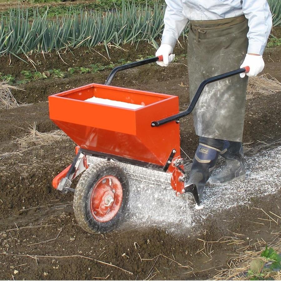 ハラックス 肥料散布機 手押し式 散粒機 手動 粒剤散布機 肥料撒き機