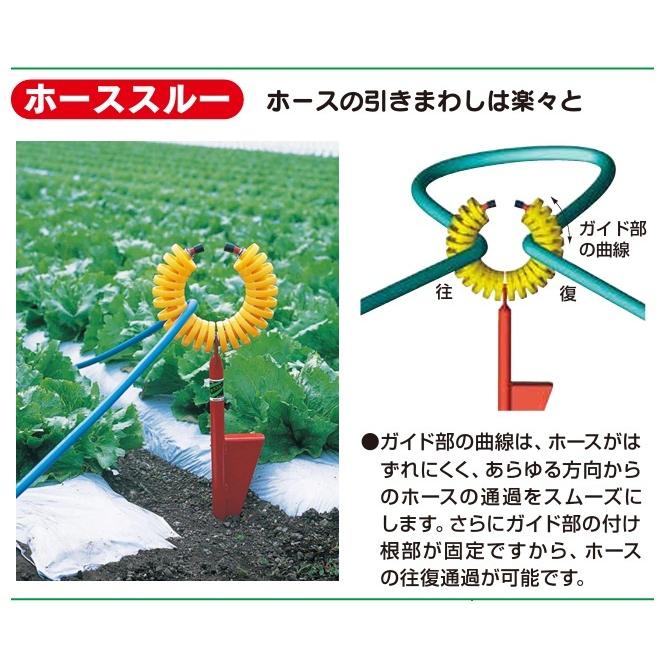 ハラックス ホースガイド 農業用 ホーススルー 23cm 3個セット R-20