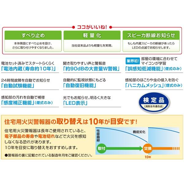 高速配送 ホーチキ 熱式 音声 ワイヤレス 住宅用火災警報器 火災報知器 Ss Fka 10hcc 人気ブランド Ihmc21 Com