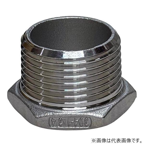 KSG ステンレス製 配管接手 異径六角ニップル 15A×10A/8A ステンレス管