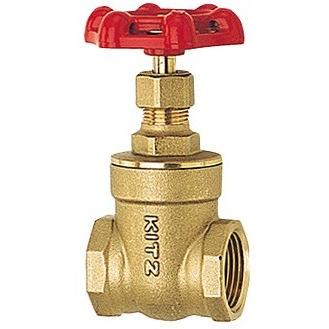 KITZ ゲートバルブ スリースバルブ FR/125型 FR-50A 50mm 黄銅製