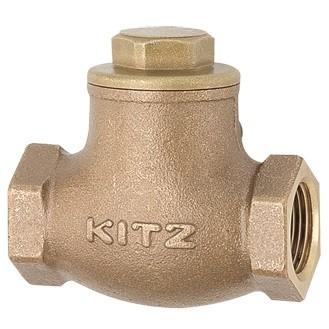 キッツ 逆止弁 チャッキ弁 10K/O-15A 15mm 青銅製,ねじ込み,スイング