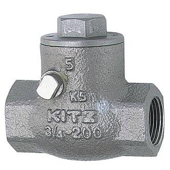 KITZ チャッキ弁 逆止弁 UO-20A 20mm ステンレス製 ねじ込み式 KITZ チャッキ弁 逆止弁 UO-20A 20mm ステンレス製 ねじ込み式