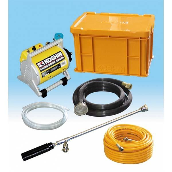 KOSHIN GARDEN SPRAYER 電動噴霧器 MS-250 工進 電動 噴霧器 動噴 100V/250W MS-252R リール・キャスター付