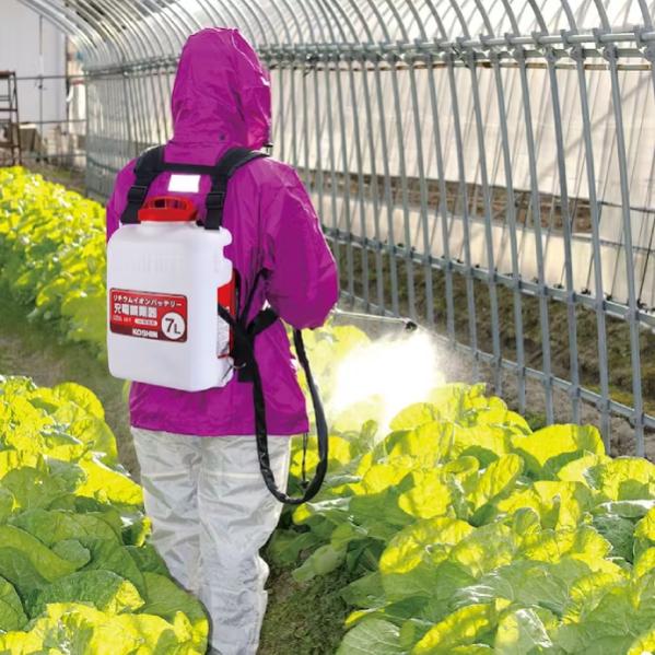 スマートコーシン 工進 背負い式噴霧器 7L 背負式 充電式 18V 噴霧機