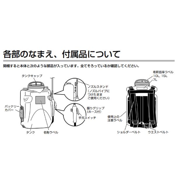 スマートコーシン 工進 背負い式噴霧器 15L バッテリー/充電器なし