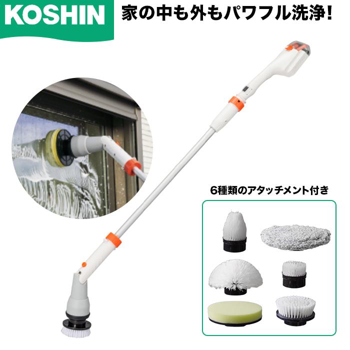 工進充電式 マルチスクラブSCB-180 楽天市場】工進 18V 充電式 マルチ スクラブブラシ SCB-180 【パワフル