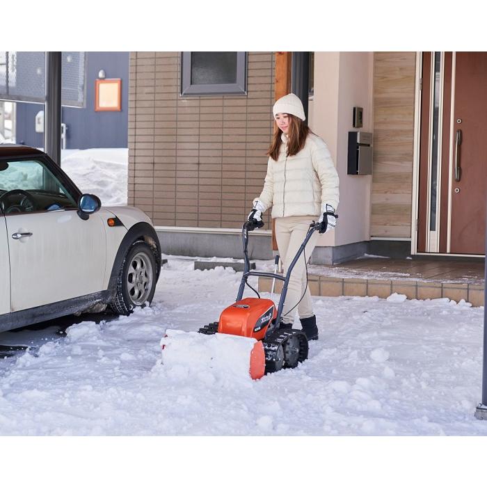 工進 除雪機 充電式 小型除雪機 SR-350 除雪用品 除雪道具 女性 工進 除雪機 充電式 小型除雪機 SR-350 除雪用品 除雪道具 女性