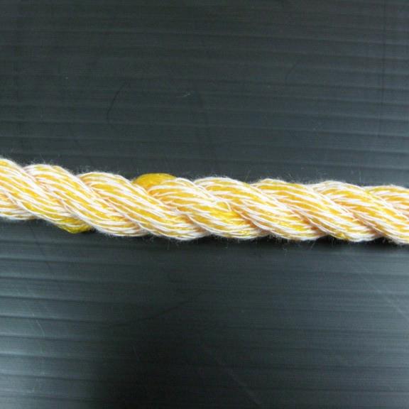 【値下げ】KPロープ　14mm ハイクレロープ KPロープ 14mm×50m 三つ打ち クレポリロープ