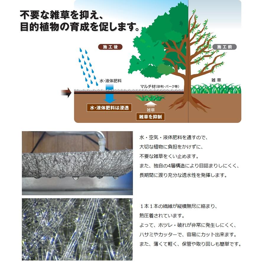 DuPont（デュポン） 防草シート プランテックス 240BB ブラウン