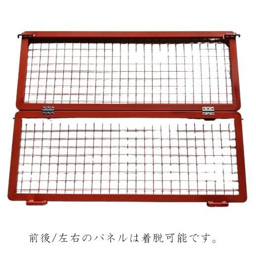 倉庫 棚 物置 パレットラック 5個セット メッシュパレット 工場ラック
