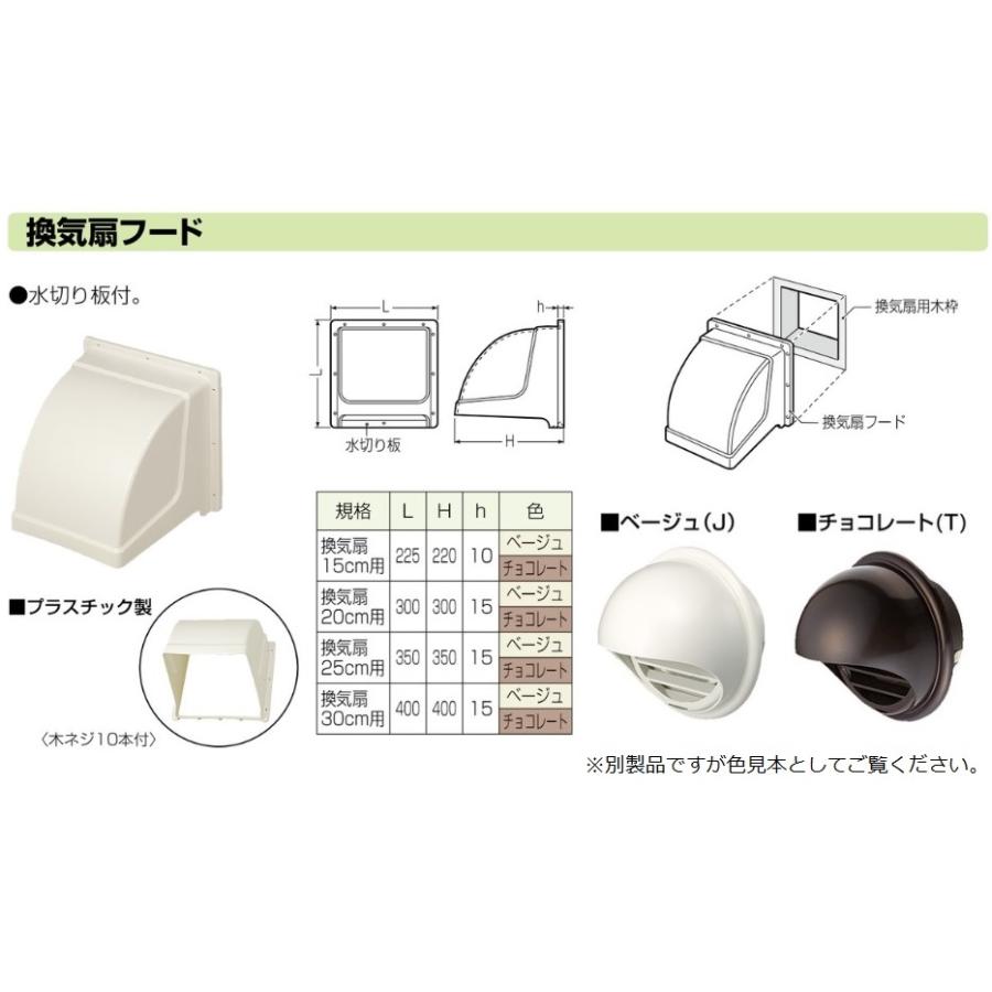 未来工業 換気扇フード 屋外フード 換気扇30cm 樹脂製 換気扇 未来工業 換気扇フード 屋外フード 換気扇30cm 樹脂製 換気扇