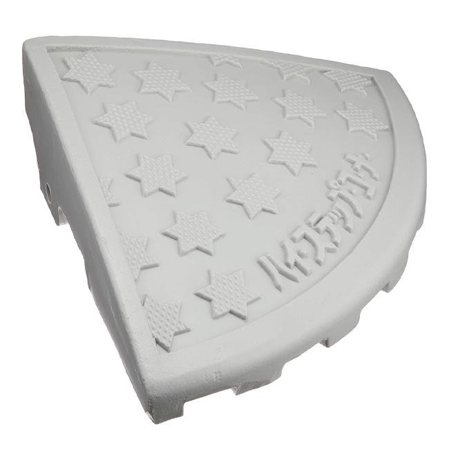 段差プレート 高さ10cm コーナー用 段差スロープ ハイステップ