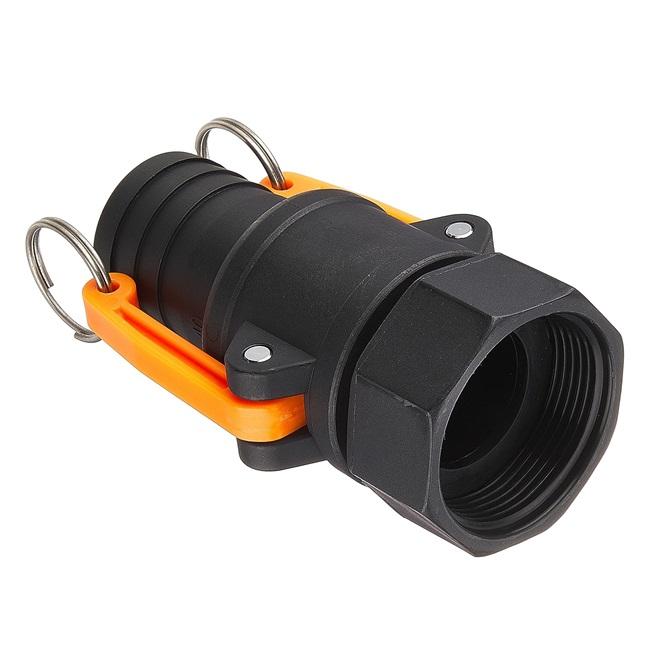 カムカップリング 25mm 1インチ ホースバンド付 樹脂製 ポンプ用 カムロックカップリング ホースジョイント ホース継手 |  | 01