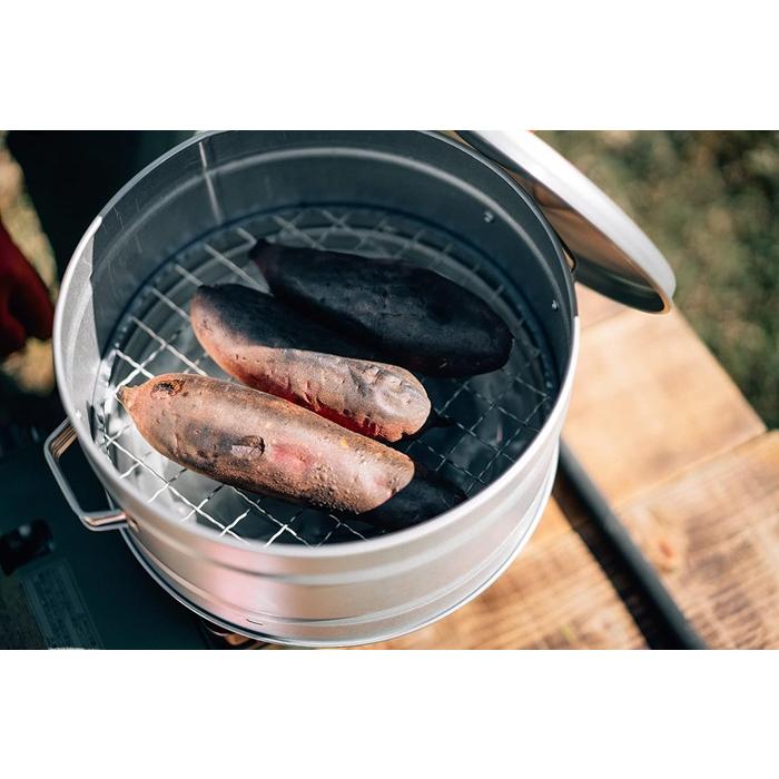 尾上 芋焼き器 石焼き芋器 日本製 芋焼き機 いもやきき やっくんDX