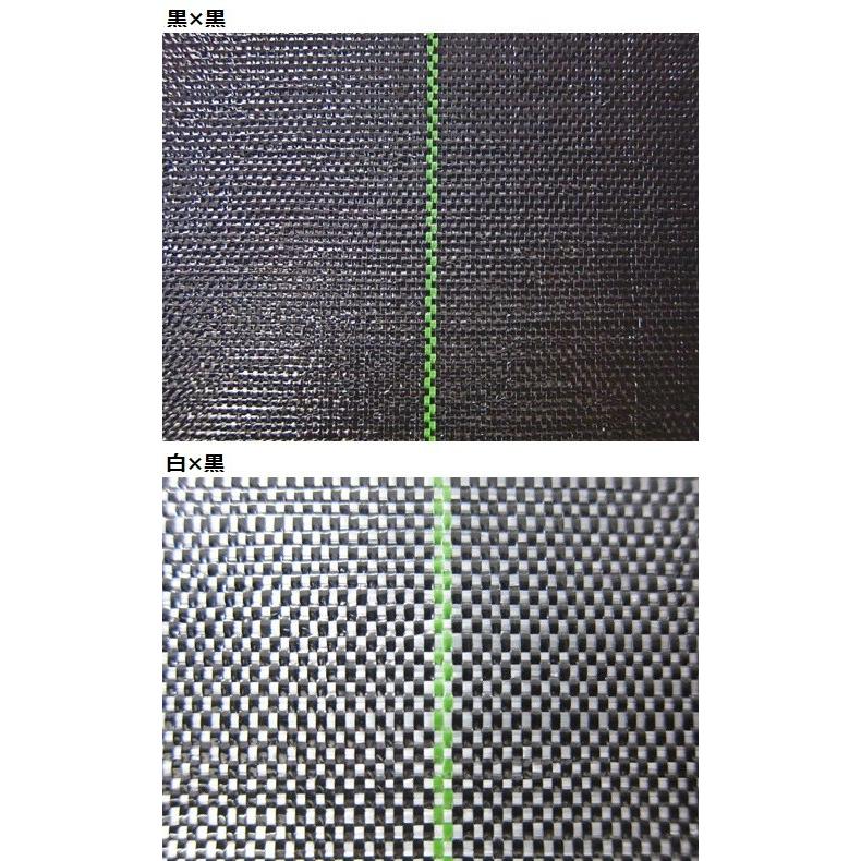 小泉製麻　防草シート　ルンルンシート黒×黒　雑草防止シート　農業資材　除草シート　雑草対策　200cm×100m