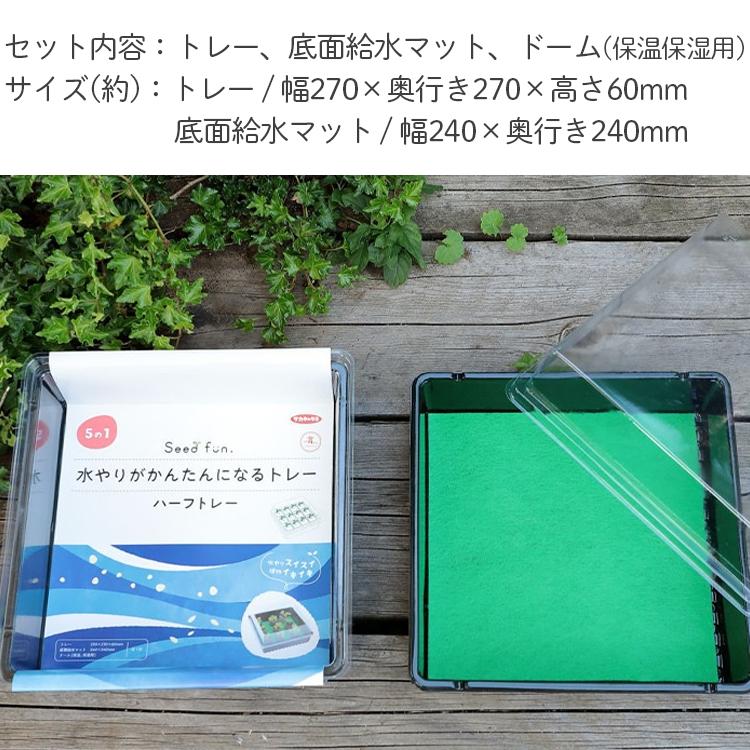 サカタのタネ 育苗トレー 育苗ポット用 底面給水トレー 保湿&保温