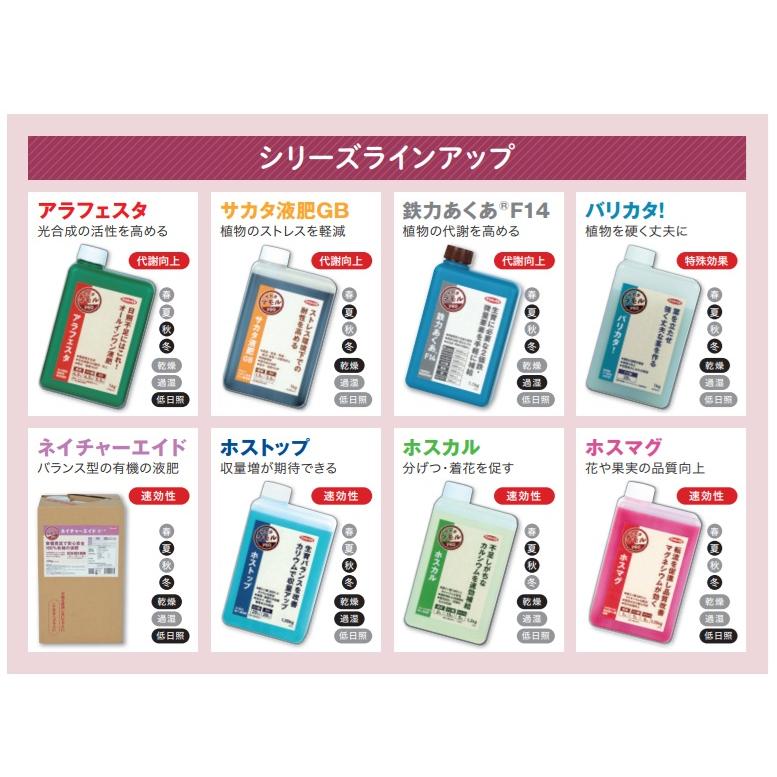 液肥 有機肥料 液体肥料 サカタのタネ サカタ液肥GB 1kg 水稲肥料 液