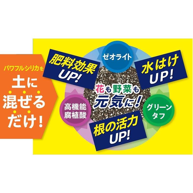 サカタのタネ 土壌改良剤 土壌改良材 パワフルシリカ 1kg×5袋 根 活性