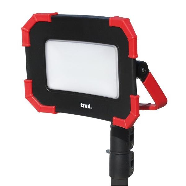 [2台]LED投光器三脚スタンド付き ライト 屋外 作業灯 三面発光広角210度 WEIMALL LED 投光器用 三脚 作業灯スタンド ライトスタンド 伸縮