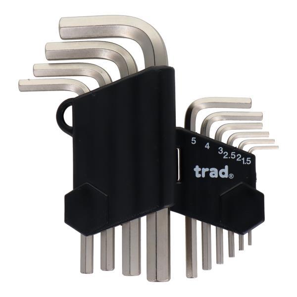 trad 六角レンチセット 六角棒レンチセット 10本入 THS-10 工具セット