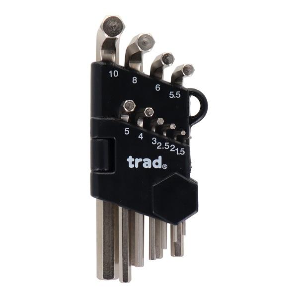 trad 六角レンチセット 六角棒レンチセット 10本入 THS-10 工具セット