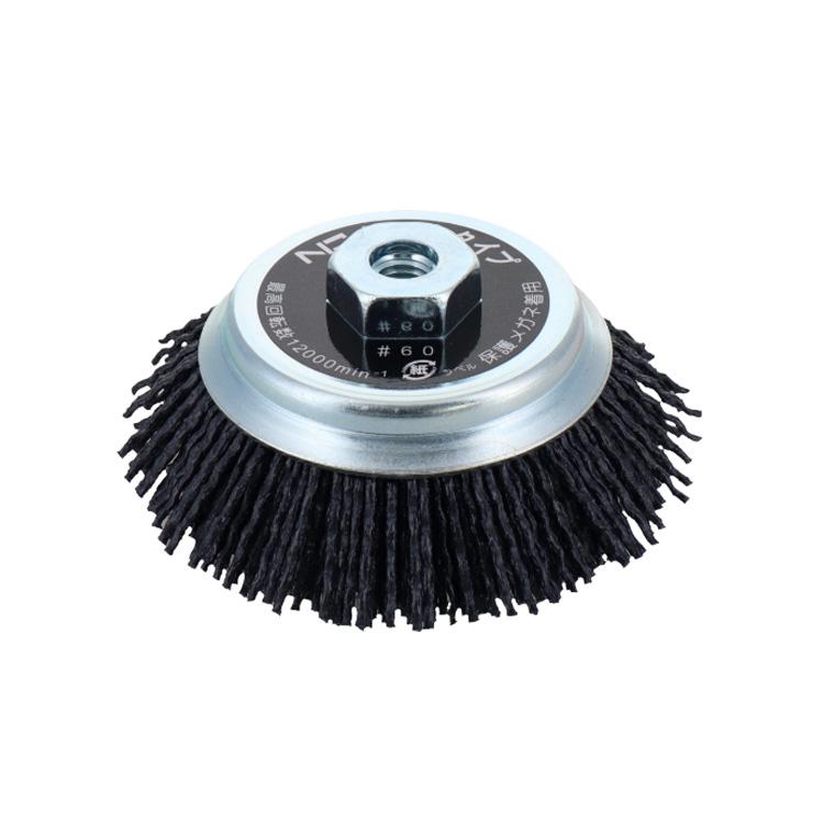 RINCON｜ノンジップ 3×3mm｜Mサイズ｜日本製｜定価73700円 スーパーカップブラシmini 95mm エヌグリット線 #60 KSCM-60 ディスク