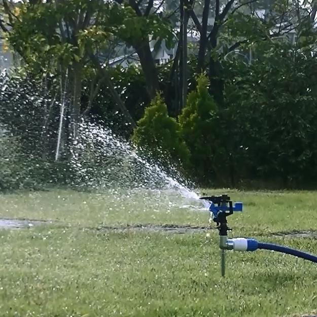 タカギ スプリンクラー パルススプリンクラー G196 差込式 芝生 散水機 
