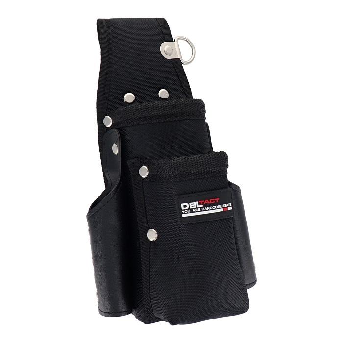 DBLTACT 工具差し 4丁 マルチツールケース DT-TS-29-BK 腰袋 電工袋 