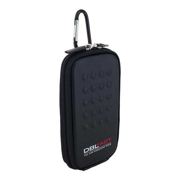 DBLTACT スマホケース 腰ベルト マルチケース DT-MSK-BK カラビナ付 