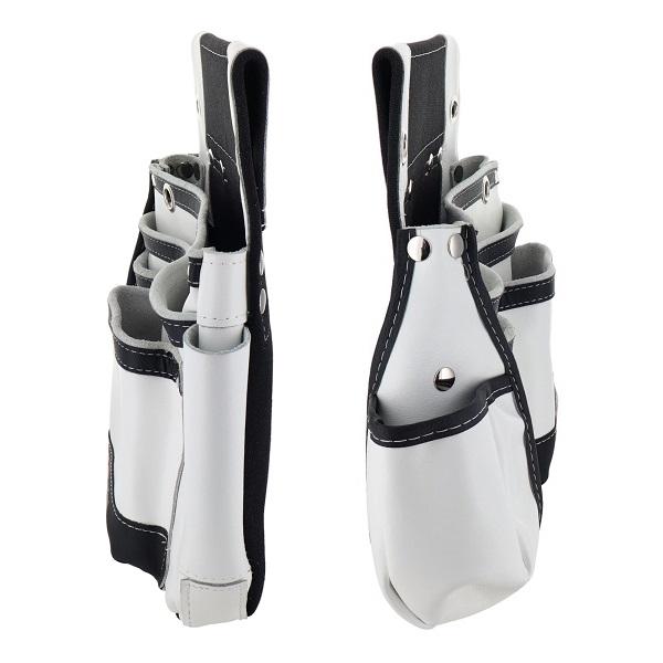 DBLTACT 腰袋 釘袋 工具差し 本革 墨ツボケース付 電工袋