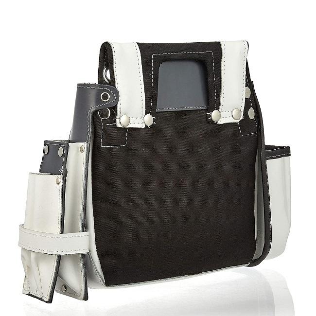 DBLTACT 腰袋 釘袋 工具差し 本革 墨ツボケース付 電工袋 かっこいい