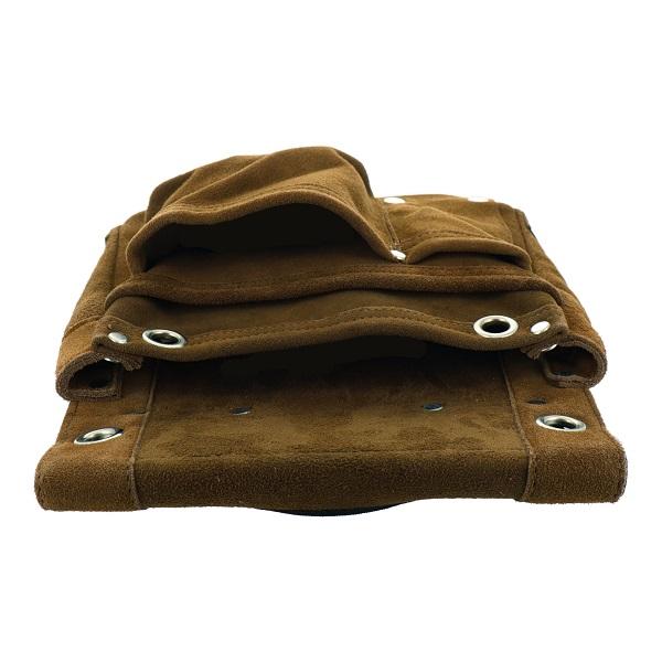 DBLTACT 腰袋 本革 釘袋 工具差し かっこいい スエード 電工袋 大工