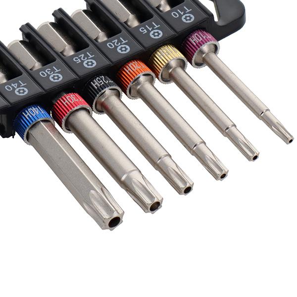 trad トルクスねじ用 ビットセット 6.35mm 6本組 TCT-665 インパクト