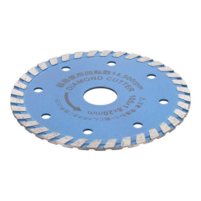 trad ダイヤモンドカッター 105mm ウェーブ TDC-4W 砥石 替刃 ディスク