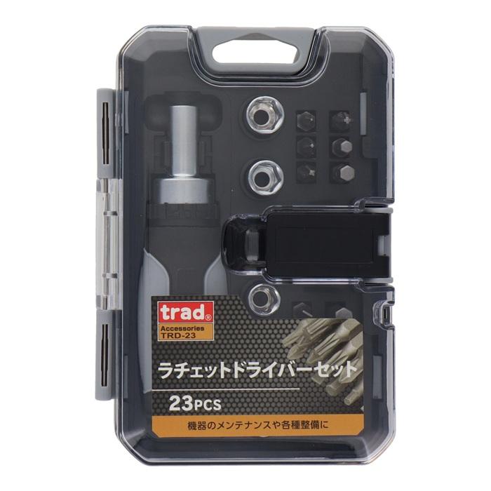 trad ラチェットドライバーセット 工具セット 家庭用 TOR-23